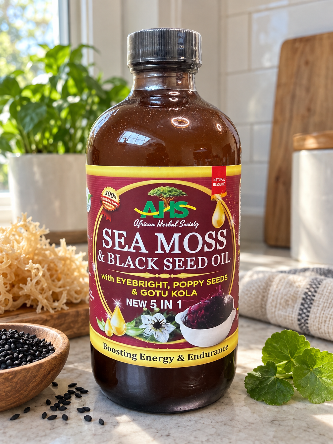 Essential Palace - Black Seed Living Bitters - 8oz